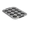 Anolon Advanced Bakeware Nonstick Muffin Pan, 12-Cup Steel in Gray | 1.25 H x 16.75 W in | Wayfair 54710