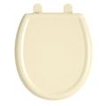 American Standard Cadet Elongated Toilet Seat Plastic Toilet Seats in White | 2.1875 H x 17.875 W x 14.5 D in | Wayfair 5350.110.222