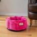 Armarkat Cat Bed Bolster Velvet in Pink | 7 H x 15 W x 15 D in | Wayfair C03CZH