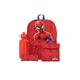 Spiderman 4 Piece Backpack Set