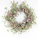 Primrue Eucalyptus Berry 26" Wreath Silk in Pink/Green | 26 H x 26 W x 6 D in | Wayfair 5D24587AAB6E45F18C40E1E54BD0B1AB