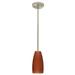 Besa Lighting Tao 1 - Light Single Bell Pendant, Stainless Steel in Gray | 5.125 D in | Wayfair 1TT-1512KR-SN