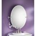 Moen Glenshire Contemporary Beveled Frameless Vanity Mirror, Glass in Gray | 26 H x 22.81 W x 2.5 D in | Wayfair DN2692BN
