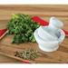 Fox Run Brands Marble Mortar and Pestle Marble in White | 4 H in | Wayfair 3844