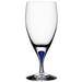 Orrefors Intermezzo 15.8 oz. Red Wine Glass in Blue | 7.625 H x 3.625 W in | Wayfair 6257459