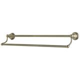 Elements of Design Heritage New Orleans Double 24" Wall Mounted Towel Bar Metal in Yellow | 4.38 H x 5.75 D in | Wayfair EBA1753AB