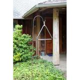 Enclume 16" Large Western Dinner Triangle Metal in Gray | 16 H x 16 W x 2 D in | Wayfair TR1 HS