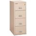 FireKing Fireproof 6-Drawer Vertical File Cabinet Metal/Steel in Brown | 52.75 H x 17.75 W x 31.5625 D in | Wayfair 4-1831-C (champagne)