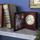 Howard Miller&reg; Portrait Book Table Clock Wood in Brown/Red/Yellow | 5.25 H x 4.5 W x 2 D in | Wayfair 645497