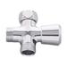 GROHE Universal Shower Arm Diverter Valve Metal | 3.25 H x 2.75 W x 0.5 D in | Wayfair 28036000