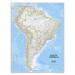 National Geographic Maps South America Classic Wall Map in Gray/White | 46 H x 36 W in | Wayfair RE00620151