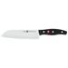 ZWILLING J.A. Henckels Zwilling Twin Signature 709-inch Hollow Edge Santoku Knife Plastic/High Carbon Stainless Steel in Black/Gray | Wayfair