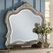 Chantelle Mirror in Pearl White Finish - Pearl White Finish