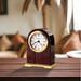 Howard Miller® Carter Table Clock Wood in Brown/Red/Yellow | 6.5 H x 4.75 W x 2.5 D in | Wayfair 645389