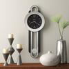 Howard Miller® Gwyneth Decorative Quartz Wall Clock Plastic/Metal in Black/Gray | 33 H x 12.5 W x 3 D in | Wayfair 625340