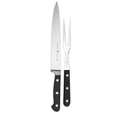 Henckels Classic 2-piece Carving Set Stainless Steel in Black/Gray | Wayfair 31423-000