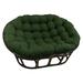 Papasan Chair - International Caravan 63Cm Wide Tufted Papasan Chair Microfiber/Microsuede in Green | 45 H x 63 W x 45 D in | Wayfair