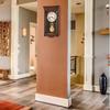 Howard Miller® Eastmont Chiming Quartz Wall Clock Wood in Brown/Yellow | 20.75 H x 11.5 W x 5 D in | Wayfair 620154