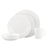Lenox Tin Can Alley Seven Degree 4 Piece Place Setting, Service for 1 Porcelain/Ceramic in White | Wayfair 6386981