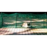 Kittywalk Systems Deck & Patio Portable Outdoor Playpen w/ Door Mesh Fabric/Metal in Green | 24 H x 18 W x 72 D in | Wayfair KW100P