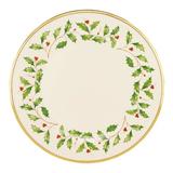 Lenox Holiday 10.5" Dinner Plate Porcelain China/Ceramic in Green/Red/White | Wayfair 146504000