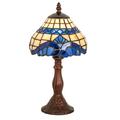 Meyda Lighting Baroque Art Glass 11.5" Table Lamp Glass/Metal in Brown | 11.5 H x 7 W x 7 D in | Wayfair 26586