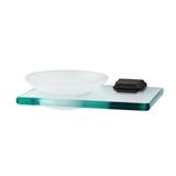 Alno Inc Geometric Soap Dish Metal in Brown | 6.75 W x 4.625 D in | Wayfair A7930-CHBRZ