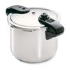 Presto 8 Qt. Stainless Steel Pressure Cooker - 01370 Stainless Steel in Gray | 9.38 H x 15.12 W x 10.75 D in | Wayfair