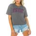 Women's Gameday Couture Gray Boise State Broncos After Party Cropped T-Shirt