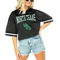 Women's Gameday Couture Black North Texas Mean Green Game Face Fashion Jersey