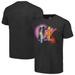 Men's Black 50th Anniversary of Hip Hop MTV Washed Graphic T-Shirt