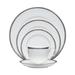 Noritake Rochelle 5-Piece Place Setting, Service for 1 Bone China/Ceramic in Gray | Wayfair 4795-05E