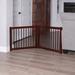 Primetime Petz 360 Series Freestanding Pet Gate Metal in Brown | 24 H x 40 W x 0.8 D in | Wayfair 33237-E6