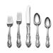 Towle Silversmiths Sterling Silver Queen Elizabeth 66 Piece Flatware Set, Service for 12 Sterling Silver, Stainless Steel in Gray | Wayfair