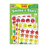 TREND enterprises, Inc. Stinky Smiles Stars Sticker | 8 H x 4.13 W x 0.2 D in | Wayfair T-83905