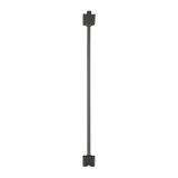 WAC Lighting Halo Series Extension for Line Voltage Track Head in Gray | 48 H x 1.39 W x 1.39 D in | Wayfair H48-BN