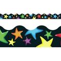 TREND enterprises, Inc. Gel Stars Terrific Trimmers Classroom Border in Blue | 41 H x 2.38 W x 0.13 D in | Wayfair T-92322