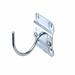 Triton Products Zinc Plated Steel Pegboard Hook Metal in Gray | 2.25 H x 2 W x 2.25 D in | Wayfair 55200