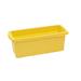 Copernicus Royal Stackable Cubby Bin w/ Bins Plastic in Yellow | 6 H x 6 W x 15 D in | Wayfair CC4070-Y