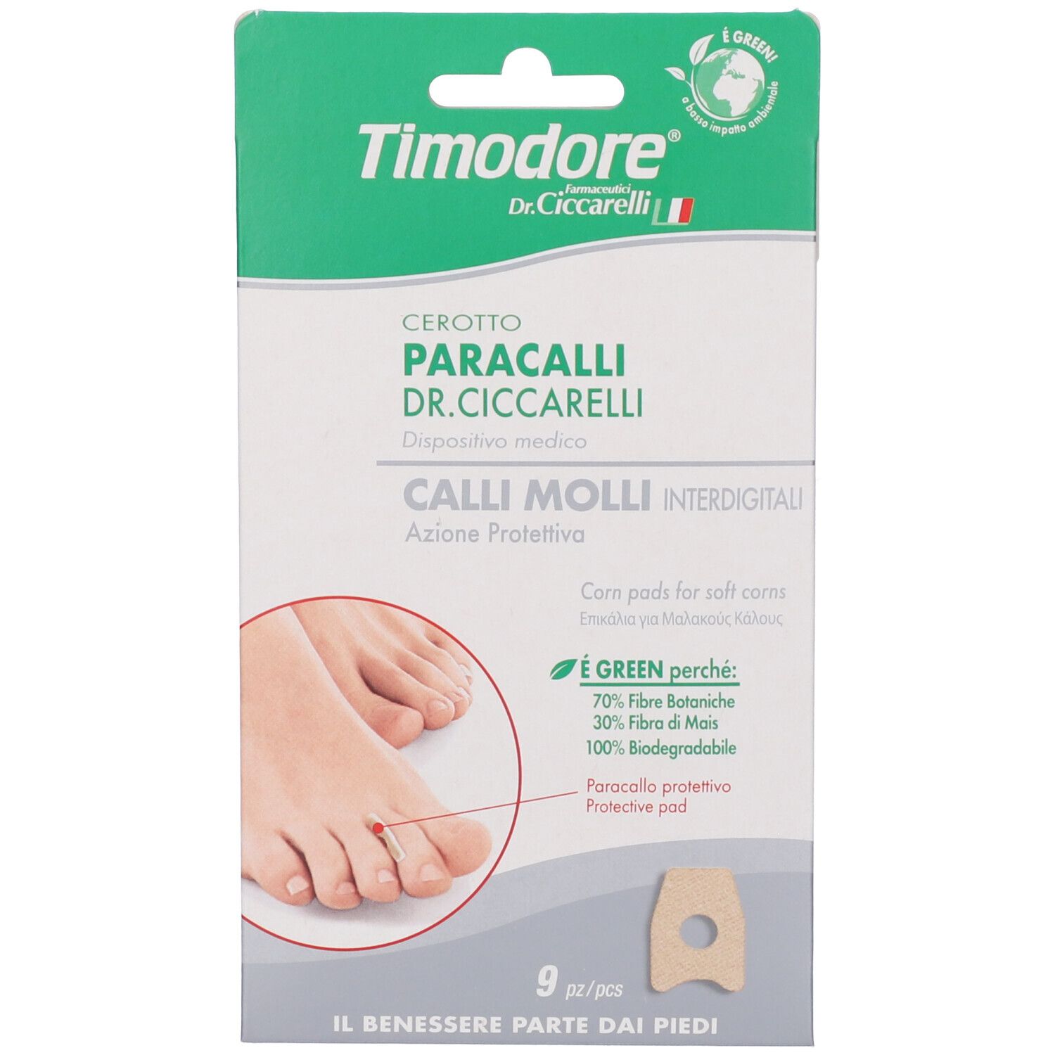 Dr. Ciccarelli Timodore Cerotto Paracalli 9 pz