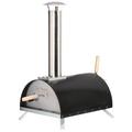 WPPO LLC Portable Wood-Fired Pizza Oven - Le Peppe Steel in Black | Wayfair WKE-01-BLK