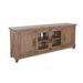 Sunny Designs TV Stand for TVs up to 85" Wood in White/Brown | 30 H x 74 W x 17 D in | Wayfair 3644DR-74