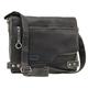 Ashwood - Messenger Bag - Cross Body/Shoulder/Work Bag - Genuine Leather - CAMDEN 8353 - Black