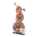 The Holiday Aisle® Orange MDF 3-Layer Pumpkin Spooky Decor w/ "BOO" Plastic | 26 H x 13.5 W x 3.5 D in | Wayfair A85CD95E0B6B467695AF6D7CA16876DB