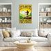 Trinx Hiking Lets Just Go - 1 Piece Rectangle Graphic Ar Hiking Lets Just Go On Canvas Graphic Art Canvas in Brown | 14 H x 11 W x 1.25 D in | Wayfair