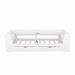 Latitude Run® Lequita Storage Bed Wood in White | 23.8 H x 63.2 W x 90.3 D in | Wayfair 93CC192C0350429193653DF7604F074A