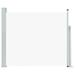 Arlmont & Co. Arek 39.4" H x 118.1" W Polyester Retractable Side Awning in White | 46.1" H x 196.9" W | Wayfair CD2A6AE8A734441195598B33E8D6A801