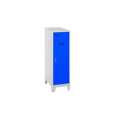 SimonRack Metallschrank mini zerlegt + Regalboden GRAU/BLAU 1015x300x500 mm (Höhe x Länge x Breite) Image