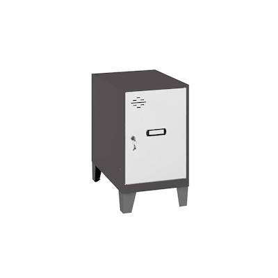 SimonRack Metallschrank mini zerlegt ANTHRACITE/GRAU 575x300x500 mm (Höhe x Länge x Breite) Image