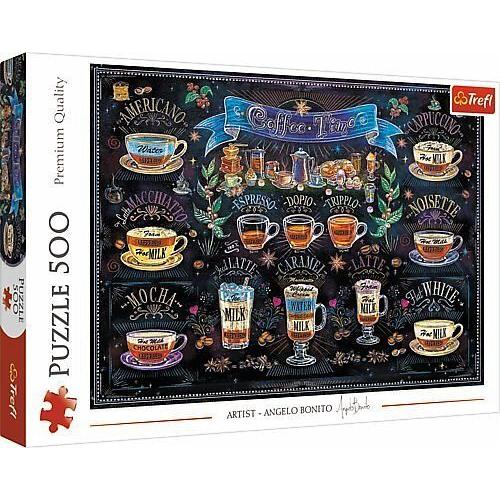Puzzle 500 Kaffezeit - Trefl